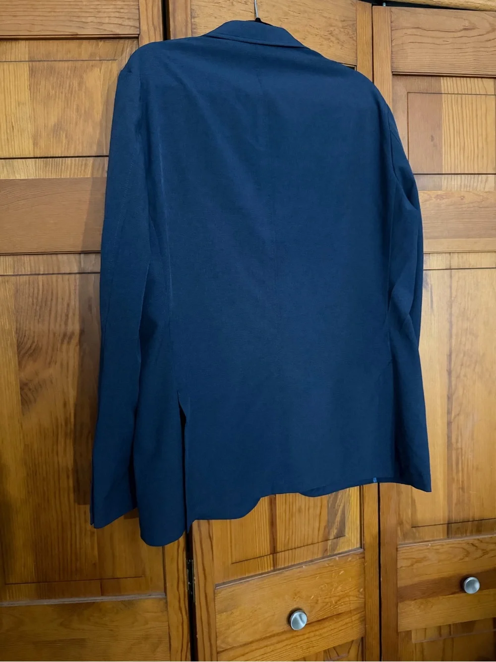 Haggar Dark Navy Two-Button Sport Coat